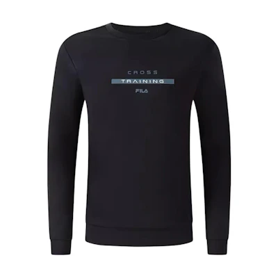 FILA Fitness Series Crewneck Sweatshirt Navy A11M311207G-161197