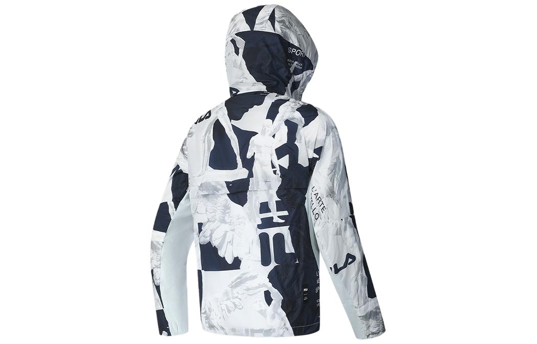 FILA Fitness Series Full-Print Zip Hoodie Jacket A11M421706F-ZA 圖 3