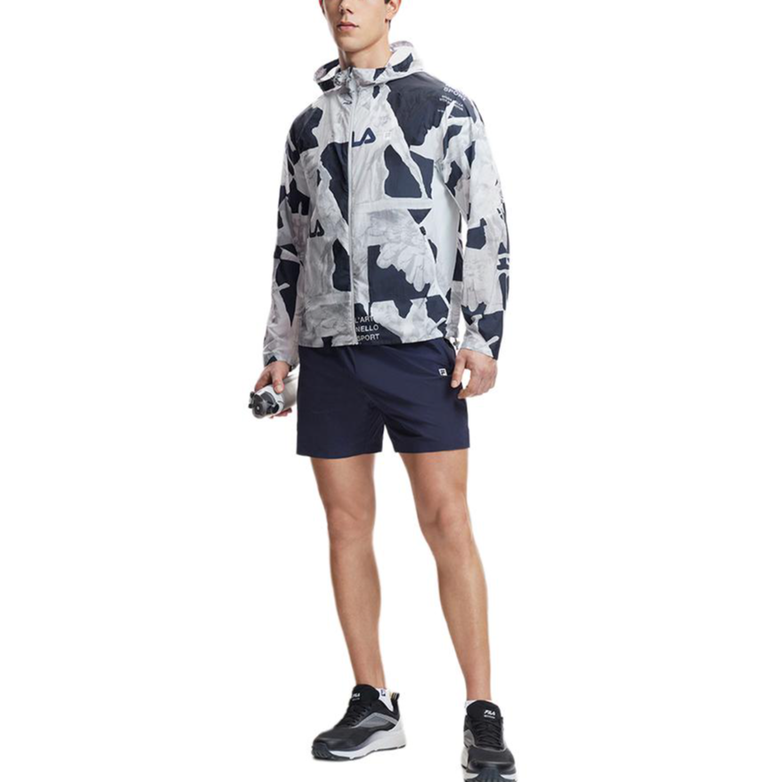 FILA Fitness Series Full-Print Zip Hoodie Jacket A11M421706F-ZA 圖 5