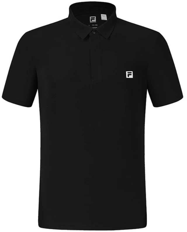fila-fitness-trendy-casual-sports-polo-shirt-comfortable-and-versatile-a11-m531103-f-bk