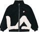 Order FILA Fleece Logo Unisex Casual Jacket Black. F51M148926FBK