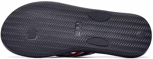 Shop FILA Flip-Flops Black Red White F12M024612FNV