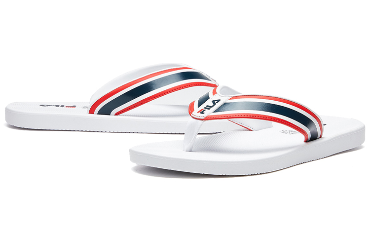 Shop FILA Flip-Flops Weiß Rot Schwarz F12M024612FNR