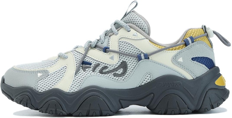 FILA Fluid 4 Sneakers 'Kelabu Putih Kuning' F12M332113FOQ Buy FILA Fluid 4 Sneakers 'Kelabu Putih Kuning' F12M332113FOQ