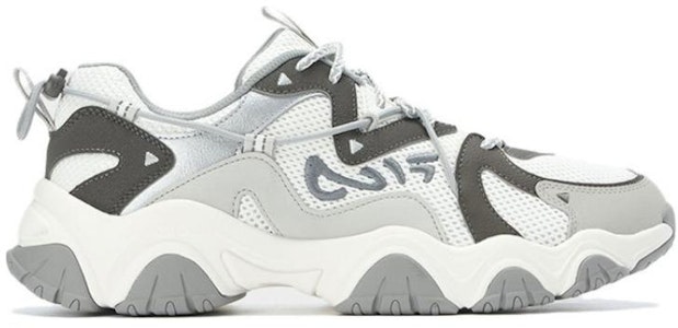 휠라 플루이드 4 스니커즈 '화이트 그레이 실버' F12M332113FSB Order 휠라 플루이드 4 스니커즈 '화이트 그레이 실버' F12M332113FSB