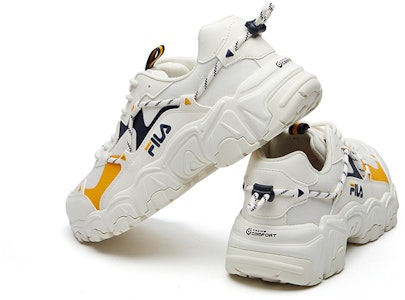 FILA Fluid 'Putih Biru Kuning' F12M114111FGN Lookbook FILA Fluid 'Putih Biru Kuning' F12M114111FGN