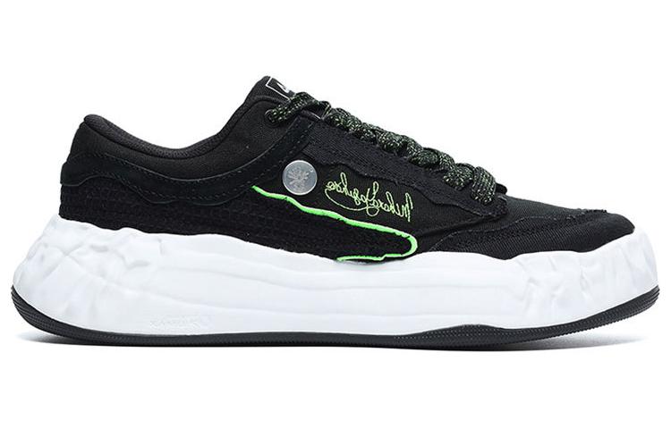 Order FILA FM-15 x Mihara Canvas Shoes 'Black White' F12M224301FBK