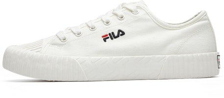 FILA Fmc Series Carve Low-Top Canvas Sneakers Cream-White F12M034415FSW FILA Fmc Series Carve Low-Top Canvas Sneakers Cream-White F12M034415FSW