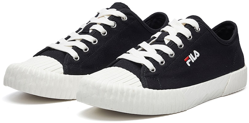 FILA Fmc Series Carve Low-Top Canvas Sneakers Black/White F12M034415FBK Order FILA Fmc Series Carve Low-Top Canvas Sneakers Black/White F12M034415FBK