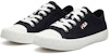 Sneaker Kanvas Rendah FILA Fmc Series Ukir Hitam/Putih F12M034415FBK