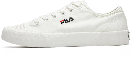 FILA Fmc Series Carve Low-Top Canvas Sneakers Cream-White F12M034415FSW FILA Fmc Series Carve Low-Top Canvas Sneakers Cream-White F12M034415FSW