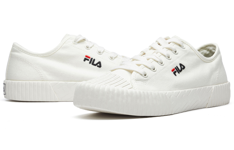 Lookbook FILA FMC Series Carve Lage Canvas Sneakers Crème-Wit F12M034415FSW