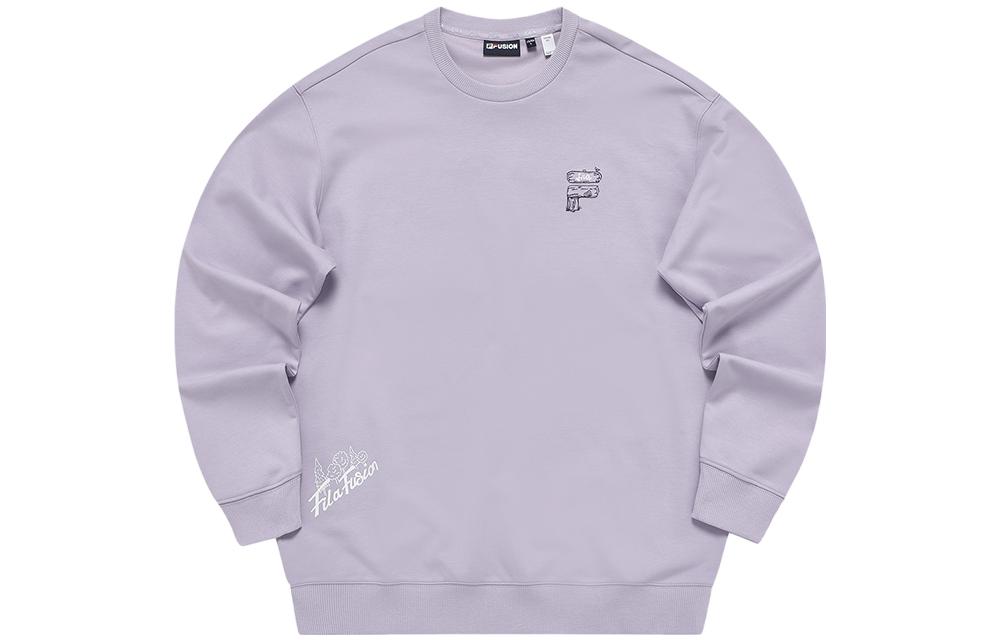 FILA FOB Crewneck Pullover Sweatshirt Unisex - Perfume Purple T11U333206FVT