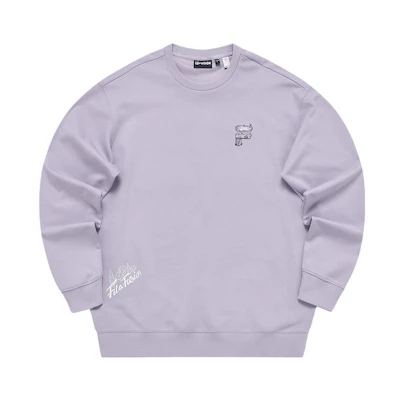 FILA FOB Crewneck Pullover Sweatshirt Unisex - Perfume Purple T11U333206FVT
