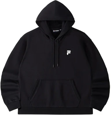 FILA FOB Logo Black Loose Fit Hoodie - Unisex Casual Knitwear T11U433204F-BK Buy FILA FOB Logo Black Loose Fit Hoodie - Unisex Casual Knitwear T11U433204F-BK