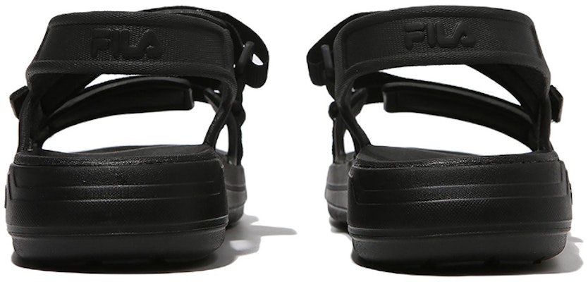 FILA Fong Sandals 'Black Korean Edition' 1SM01934E_001 Shop FILA Fong Sandals 'Black Korean Edition' 1SM01934E_001