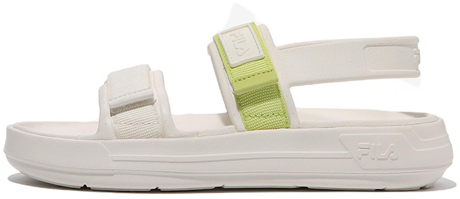 FILA Fong Sandals 'White Green Blue Korean Edition' 1SM01934E_146 Buy FILA Fong Sandals 'White Green Blue Korean Edition' 1SM01934E_146