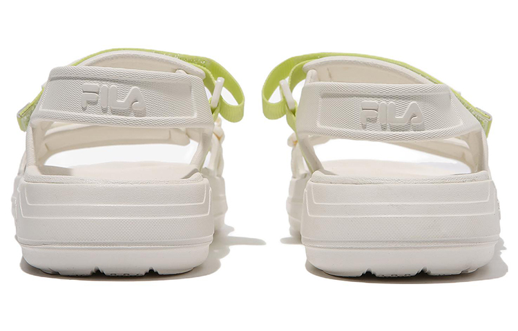 Shop FILA Fong Sandals 'White Green Blue Korean Edition' 1SM01934E_146