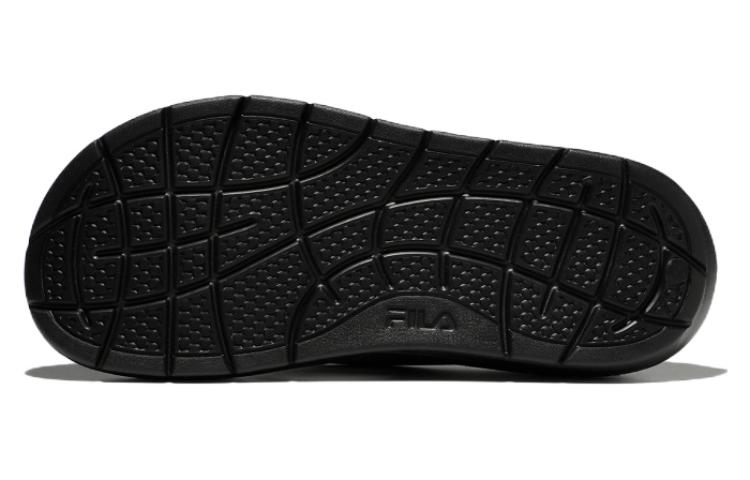 Shop 휠라 퐁송 플랫폼 슬리퍼 (블랙) 1SM01945E_001