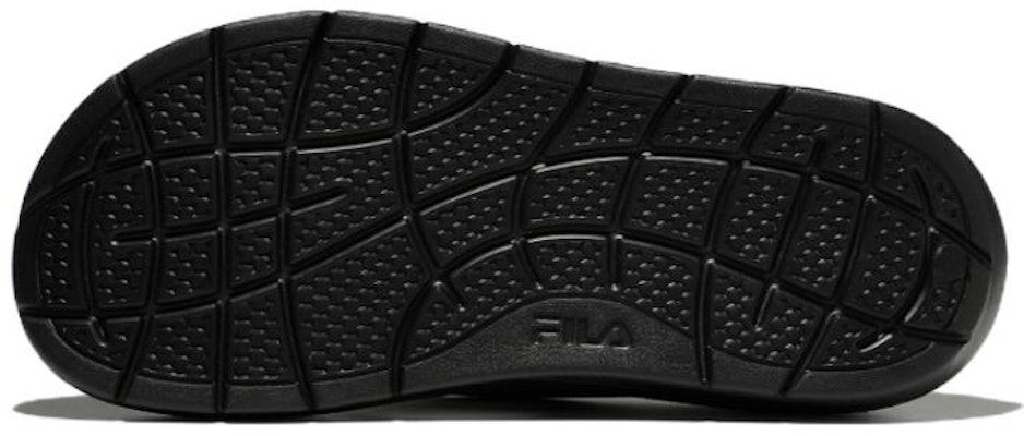 FILA Fong Song Platform Casual Sports Slippers Unisex Black Korean Version 1SM01945E_001 Shop FILA Fong Song Platform Casual Sports Slippers Unisex Black Korean Version 1SM01945E_001