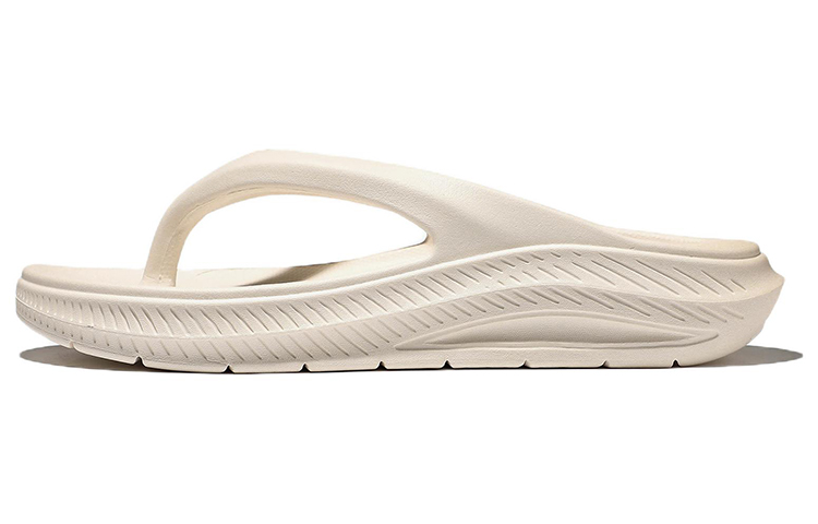 FILA Fong Song Platform Flip-Flops Unisex Beige Korean Version 1SM01945E_920
