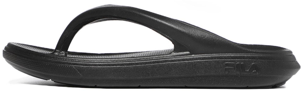 FILA 凤笙 黑色韩国版拖鞋 1SM01582E_001 Buy FILA 凤笙 黑色韩国版拖鞋 1SM01582E_001