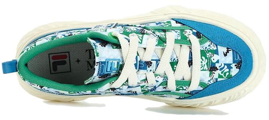 FILA Fosso 'Matisse Biru Putih' F12M332303FVM Lookbook FILA Fosso 'Matisse Biru Putih' F12M332303FVM