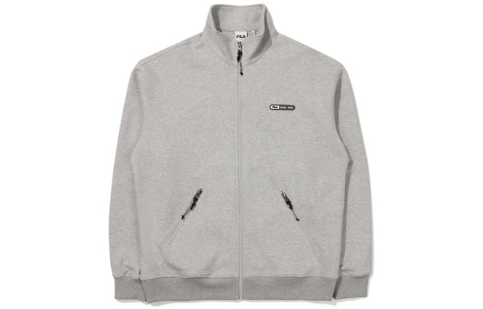 FILA Full-Zip Korean Style Hoodie - Gray FS2FTE1181X-LML