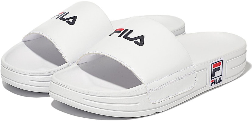 휠라 펑키 98 슬라이드 '화이트 한국판' 1SM01926E_100 Order 휠라 펑키 98 슬라이드 '화이트 한국판' 1SM01926E_100