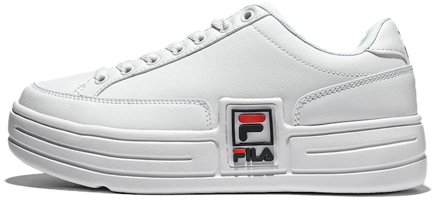 FILAファンキーテニス 厚底白ローカット (KOR ver.) 1TM00622D_100 Buy FILAファンキーテニス 厚底白ローカット (KOR ver.) 1TM00622D_100