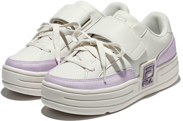 Sepatu FILA Funky Tennis VC Putih/Ungu 1TM01375D_151 Order Sepatu FILA Funky Tennis VC Putih/Ungu 1TM01375D_151