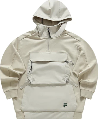 FILA FUSION 2023冬季針織連帽時尚衛衣 米色 T11M341206F-LK Buy FILA FUSION 2023冬季針織連帽時尚衛衣 米色 T11M341206F-LK