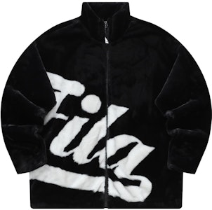 Jaket Fleece Retro Musim Dingin 2023 FILA Fusion Hitam Unisex Casual. T11U342901F-BK Order Jaket Fleece Retro Musim Dingin 2023 FILA Fusion Hitam Unisex Casual. T11U342901F-BK