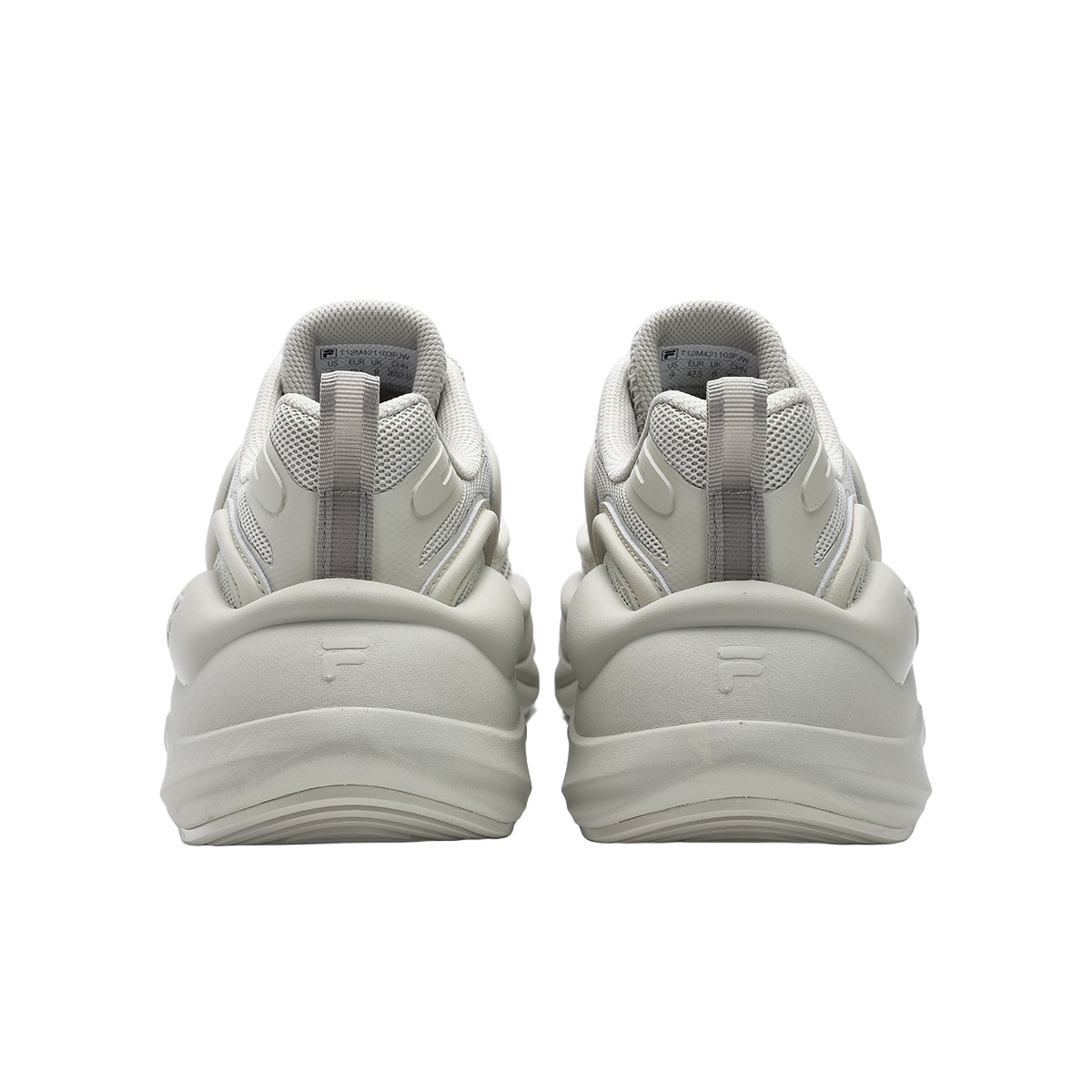 Shop FILA FUSION斐樂潮牌 簡約百搭 低幫 生活休閒鞋 男款 杏色