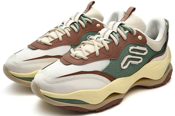 FILA FUSION CHEESE Sneakers 'Brown Green' T12M331101FGS Order FILA FUSION CHEESE Sneakers 'Brown Green' T12M331101FGS