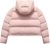 Lookbook FILA Fusion Berry Pink Short Puffer Jacket - Trendy, Windproof, Warm. T11W443908F-PK