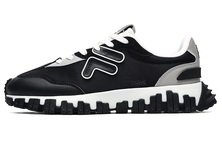 Buy Fila Fusion 斐樂潮牌 潮流百搭 低幫休閒老爹鞋 黑灰