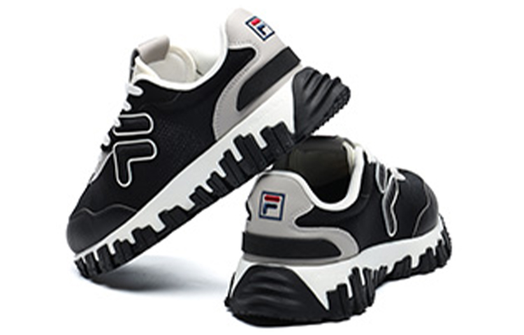 Lookbook Fila Fusion 斐樂潮牌 潮流百搭 低幫休閒老爹鞋 黑灰