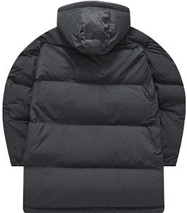 휠라 퓨전 블랙 후드 롱 다운 재킷 겨울 코트 패션 스타일. T11M342905F-BK Lookbook 휠라 퓨전 블랙 후드 롱 다운 재킷 겨울 코트 패션 스타일. T11M342905F-BK