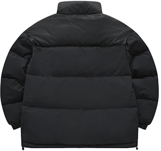 FILA Fusion Jaket Puffer Logo Hitam Berleher Tegak - Gaya Sukan. T11M342909F-BK Lookbook FILA Fusion Jaket Puffer Logo Hitam Berleher Tegak - Gaya Sukan. T11M342909F-BK