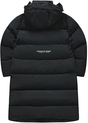 FILA Fusion 黑色長版羽絨外套連帽拉鍊 - 冬季外套 T11M345903FBK Lookbook FILA Fusion 黑色長版羽絨外套連帽拉鍊 - 冬季外套 T11M345903FBK