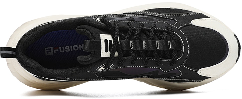 FILA FUSION 复古黑白跑鞋 T12M241113FBA Lookbook FILA FUSION 复古黑白跑鞋 T12M241113FBA
