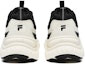 Shop FILA FUSION 复古黑白跑鞋 T12M241113FBA