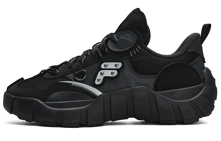 FILA FUSION Bone Sneakers 'Black' T12M311201FBK