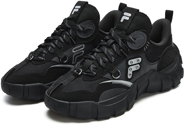 FILA FUSION ボーンスニーカー (ブラック) T12M311201FBK Order FILA FUSION ボーンスニーカー (ブラック) T12M311201FBK