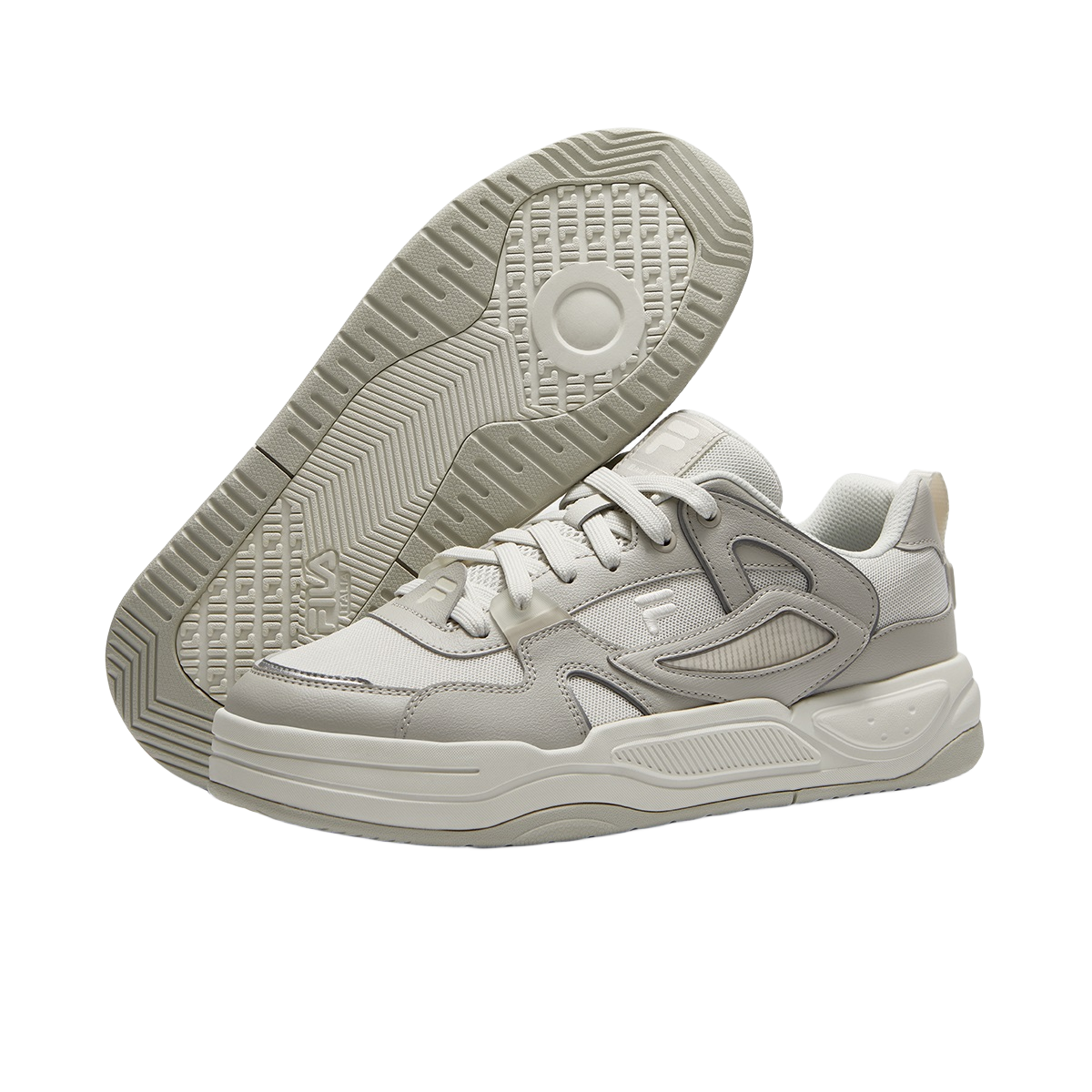 Shop FILA FUSION 快適万能ローカットグレー (FILA FUSION Kaiteki Bannō Rōkatto Gurē) T12M422304FVM