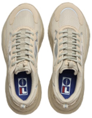 FILA FUSION 贝壳运动鞋“米色” T12M217303FSS Lookbook FILA FUSION 贝壳运动鞋“米色” T12M217303FSS