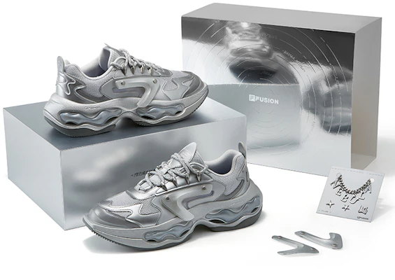 FILA FUSION 复古老爹鞋 '银色' T12M331109FDS Buy FILA FUSION 复古老爹鞋 '银色' T12M331109FDS