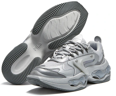 FILA FUSION 复古老爹鞋 '银色' T12M331109FDS Purchase FILA FUSION 复古老爹鞋 '银色' T12M331109FDS