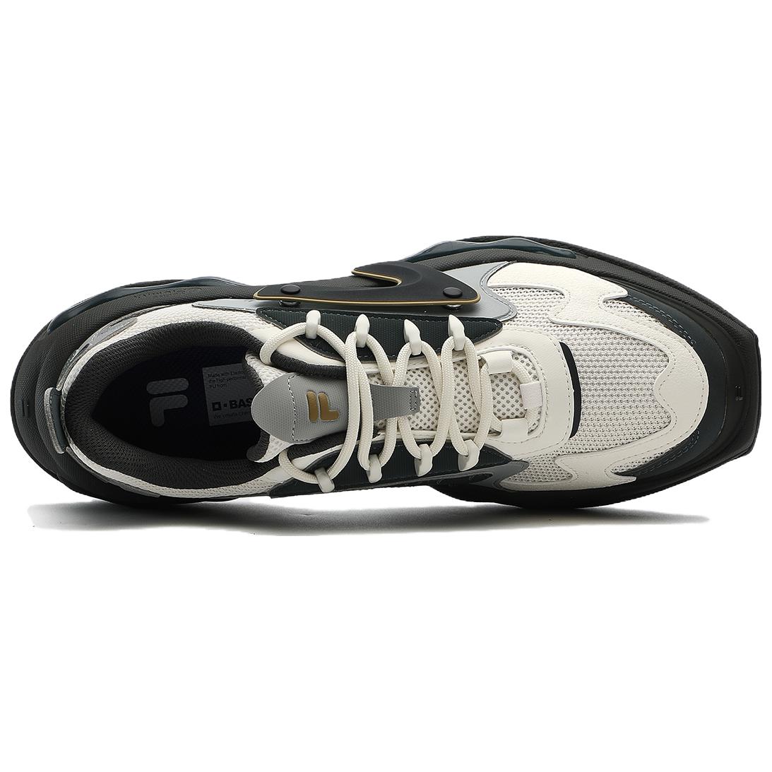 Lookbook FILA FUSION斐樂潮牌 休閒 防滑耐磨 低幫 老爹鞋 男款 灰